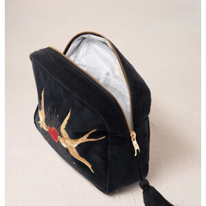 Elizabeth Scarlett Sacred Swallows Wash Bag